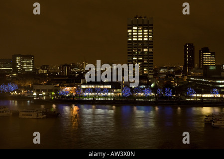 Southbank London Skyline Banque D'Images