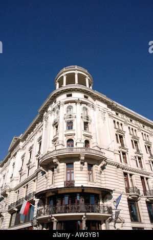 Le Royal Meridien Bristol Hotel à Varsovie, Pologne Banque D'Images