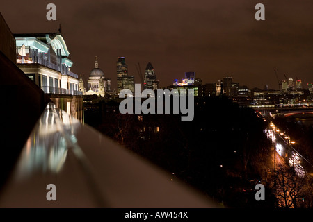 Southbank London Skyline Banque D'Images