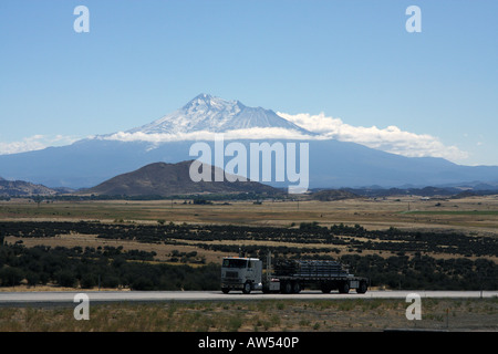 Le mont Shasta en Californie, USA Banque D'Images