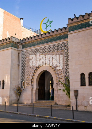 Grande Mosquée de Paris, Paris, France, Europe Banque D'Images