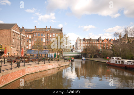 Quai du château, Nottingham Banque D'Images