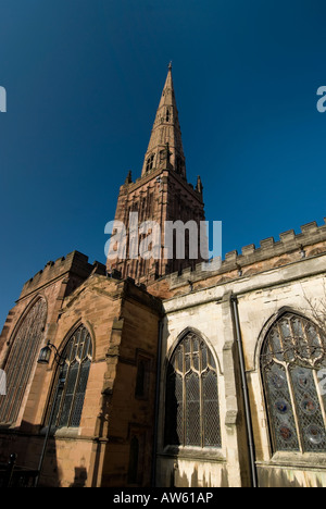 Centre-ville de Coventry Holy Trinity Church Banque D'Images