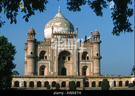 Inde Delhi Tombeau Safdarjangs Banque D'Images