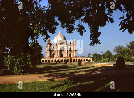 L'Inde New Delhi Tombeau Safdarjangs Banque D'Images