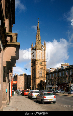 Vieille église Montrose (vieux et St Andrew's Church) situé sur la rue principale de la ville et à la recherche du nord. Banque D'Images