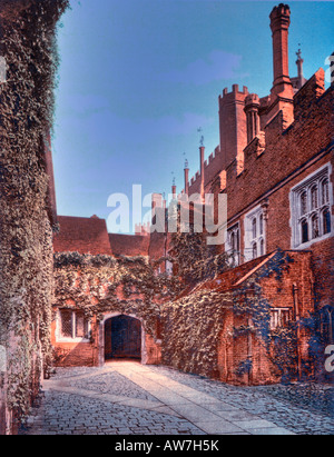 Hampton Court Palace, Londres, Angleterre Banque D'Images