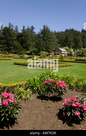 Shore Acres Gardens State Park, Oregon, USA Banque D'Images