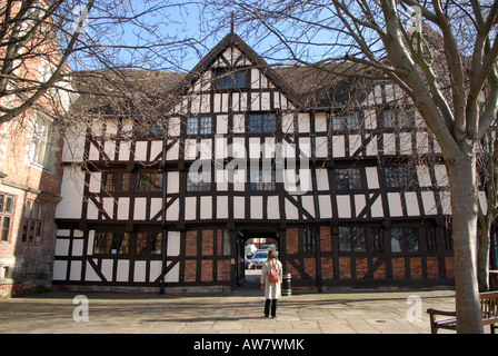 Rowleys House et Mansion à Shrewsbury Shropshire Banque D'Images