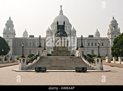 Victoria Memorial, Kolkata, West Bengal, India. Banque D'Images