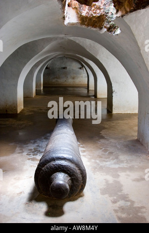 S Tipu Sultan fort et dungeon prison près de Mysore Inde Banque D'Images