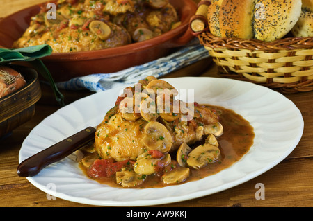 Chasseur de poulet France Food Banque D'Images