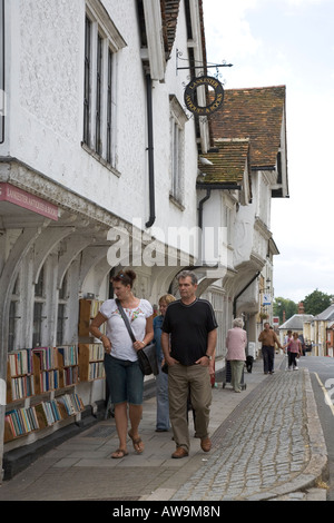 Village de Saffron Walden, Essex, au sud de l'Angleterre, juillet 2007 waldon Banque D'Images