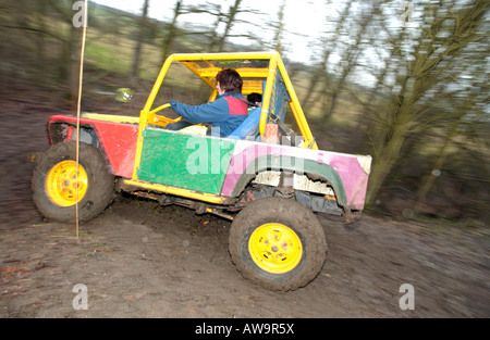 Concours des essais Land Rover Essex Décembre 2002 Banque D'Images