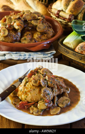 Chasseur de poulet France Food Banque D'Images