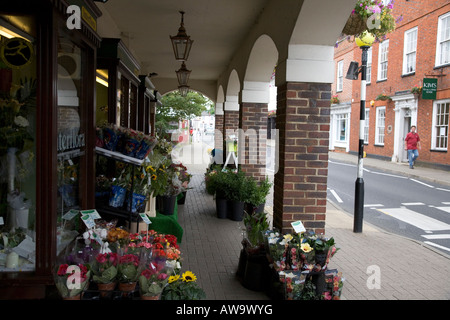 Village de Saffron Walden, Essex, au sud de l'Angleterre, juillet 2007 waldon Banque D'Images