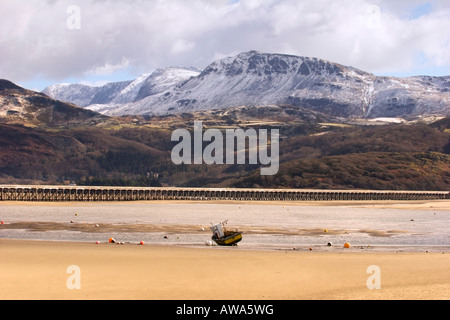 Cadair Idris, Penygader, de Barmouth, Gwynedd, au nord du pays de Galles Banque D'Images