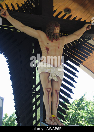 Cristo de Jose Droit, Anzoategui, Venezuela. Imagen del Cristo de Jose, Estado Anzoategui, Venezuela Banque D'Images