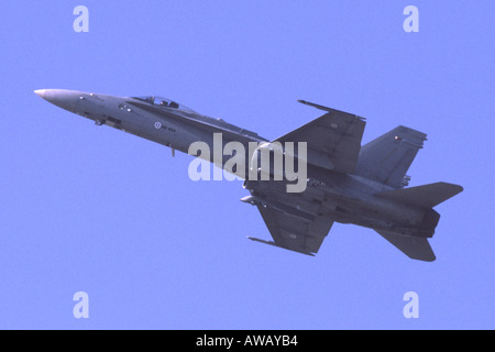 Boeing F-18C Hornet exploités par l'Armée de l'Air Finlandaise Banque D'Images