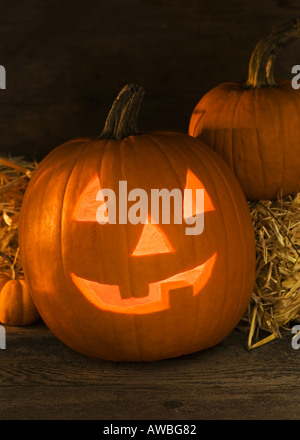 Still Life of a jack o lantern Banque D'Images