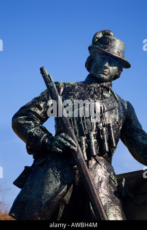 Statue de St Johns Gardens Liverpool Merseyside England Banque D'Images