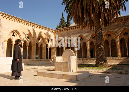 Israël Jérusalem Église de Pater Noster Banque D'Images