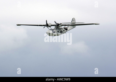 WW2 protection côtière et voyage d'un hydravion Catalina PBY 5 Banque D'Images