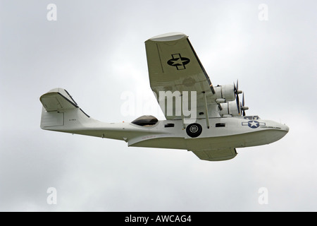 WW2 protection côtière et voyage d'un hydravion Catalina PBY 5 Banque D'Images