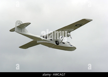 WW2 protection côtière et voyage d'un hydravion Catalina PBY 5 Banque D'Images