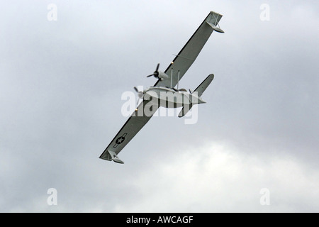 WW2 protection côtière et voyage d'un hydravion Catalina PBY 5 Banque D'Images