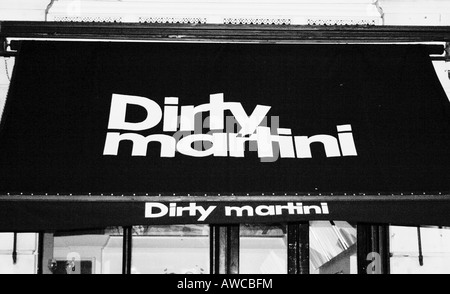 Dirty Martini Bar, Covant Garden, Londres, Angleterre, Royaume-Uni Banque D'Images