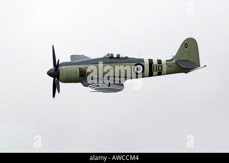 Ancien combattant de la guerre de Corée le Hawker Sea Fury Banque D'Images