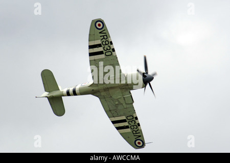 Ancien combattant de la guerre de Corée le Hawker Sea Fury Banque D'Images