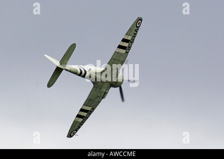 Ancien combattant de la guerre de Corée le Hawker Sea Fury Banque D'Images