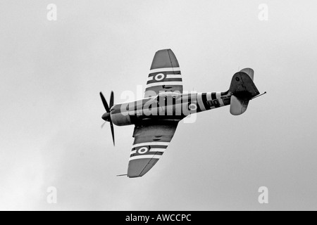 Ancien combattant de la guerre de Corée le Hawker Sea Fury Banque D'Images