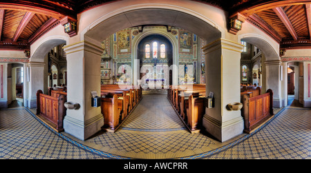 Monastère consacrée par Saint François d'Assise, Amstetten, Basse Autriche, Autriche, Europe Banque D'Images