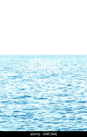 L'Espagne La Palma Canaries surface ridée de bleu océan mer personne n Banque D'Images