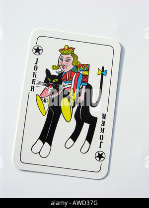 Joker, King, Black Cat Banque D'Images