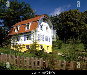 Maison Muenter, également connu sous le nom de "Maison russe ', habitée par le peintre russe Vassily Kandinsky et douleur expressionniste allemand Banque D'Images