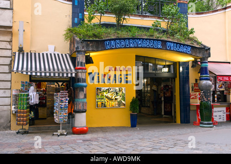 Friedensreich Hundertwasser, Vienne, Autriche Banque D'Images