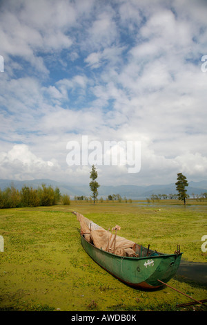 Erhai Lake dans la province du Yunnan, Chine Banque D'Images