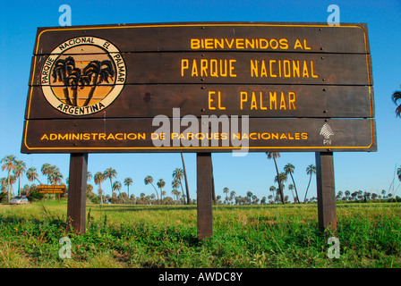 Parque Nacional El Palmar, près de Colón, province d'Entre Ríos, Argentine Banque D'Images