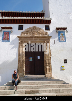 Le couvent de Santa Isabel la Real en Andalousie Espagne Granada Albayzin Banque D'Images