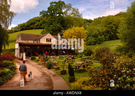 Le NEW INN À WATERLEY BAS PRÈS DE DURSLEY GLOUCESTERSHIRE UK Banque D'Images