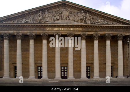 Assemblée nationale, Paris Banque D'Images