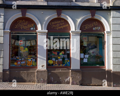 Trois arches vitrine, Nairn Banque D'Images