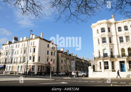 Le centre-ville de Hove, Brighton et Hove, East Sussex, Angleterre Banque D'Images