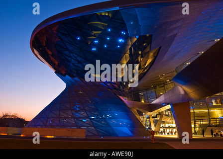 BMW BMW Welt (Monde) centre d'exposition, Munich, Bavière, Allemagne Banque D'Images