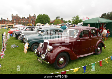 Angleterre Macclesfield Cheshire Rallye automobile Capesthorne Hall Banque D'Images