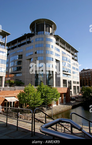 Manchester Barbirolli Square édifices Banque D'Images